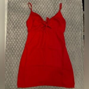 Red Urban Outfitters Hemmed dress